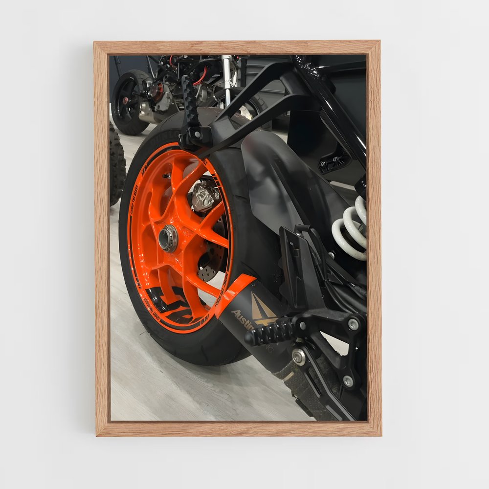 Poster Duke of Power – affiche KTM Moto (vue 4)